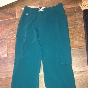 FIGS Caribbean blue Scrub Pants